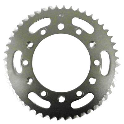 Rareelectrical - Rear Drive Sprocket 48T 520 Chain Steel Compatible With Honda Xr 250R (Early) Xr 600R Xr 650L
