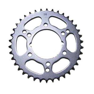 Rareelectrical - Rear Drive Sprocket 38T 520 Chain Steel Compatible With Kawasaki Trail Boss 250 Trail Boss 325 Trail