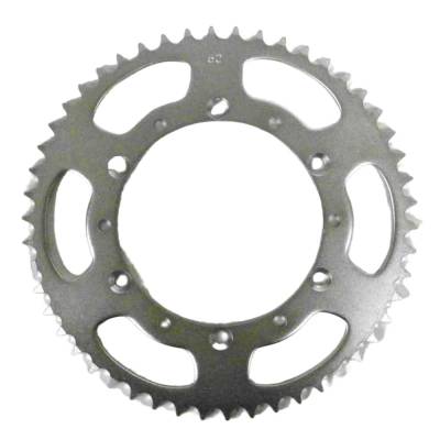 Rareelectrical - Rear Drive Sprocket 50T 520 Chain Steel Compatible With Kawasaki Kx 125 Kx 250 (2-Stroke) Kx 500