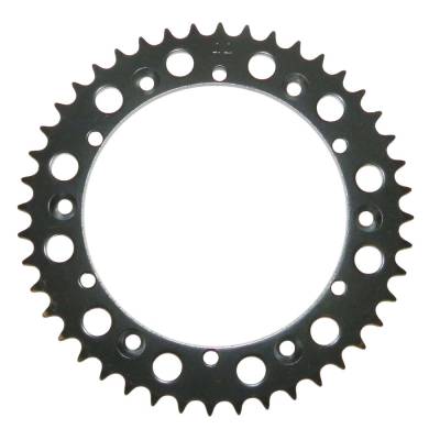 Rareelectrical - Rear Drive Sprocket 44T 520 Chain Steel Compatible With Yamaha Banshee 350 Blaster 200 Raptor 660