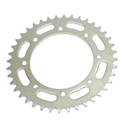 Rareelectrical - Rear Drive Sprocket 40T 520 Chain Steel Compatible With Kawasaki Klr 650 (Kl650-A/B/C/E) Klr 650