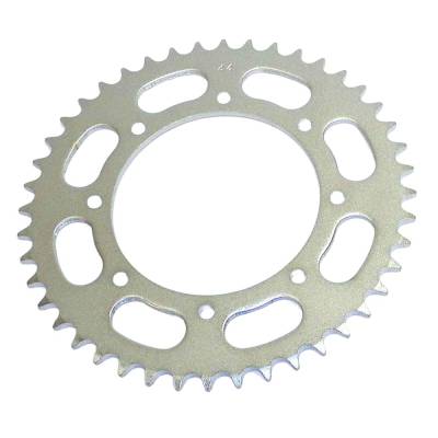 Rareelectrical - Rear Drive Sprocket 44T 520 Chain Steel Compatible With Kawasaki Klr 650 (Kl650-A/B/C/E) Klr 650