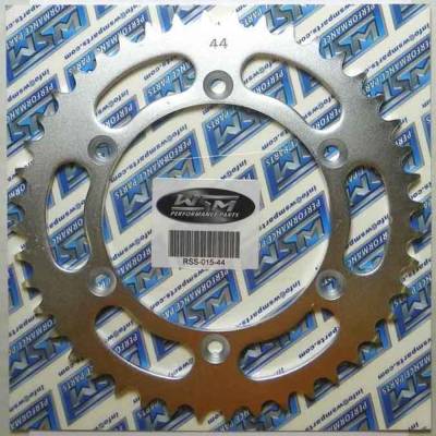 Rareelectrical - Rear Drive Sprocket 44T 520 Chain Steel Compatible With Kawasaki Rm 125 Rm 250 Rmx 250 Rmx 450