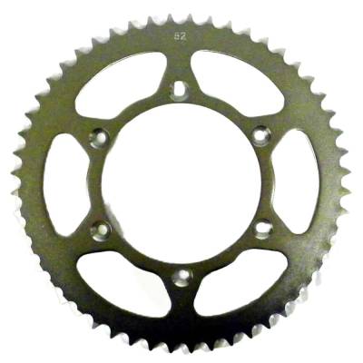 Rareelectrical - Rear Drive Sprocket 52T 520 Chain Steel Compatible With Kawasaki Rm 125 Rm 250 Rmx 250 Rmx 450