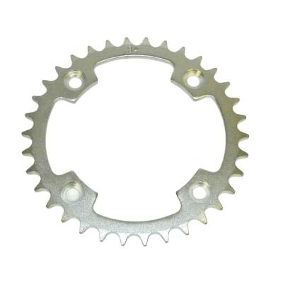 Rareelectrical - Rear Drive Sprocket 34T 520 Chain Steel Compatible With Suzuki Lt-R 450 Quadracer Lt-Z 400 Quadsport