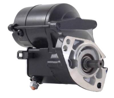 Rareelectrical - New 12V 1.4Kw Starter Motor Compatible With Indian Scout Redhorse Mustang 250 S&S 1442Cc