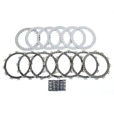Rareelectrical - Clutch Friction Steel Plates Springs Kit Compatible With 1987-2013 Yamaha Warrior 350 Yfm350x Raptor