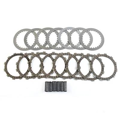 Rareelectrical - Clutch Friction Steel Plates Springs Kit Compatible With 2002-2003 Honda Crf450r Crf 450R 449Cc Sohc