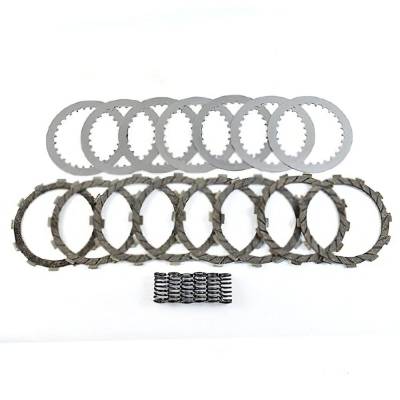Rareelectrical - Clutch Friction Steel Plates Springs Kit Compatible With 1999-2001 Suzuki Rm125 Rm 125 124Cc