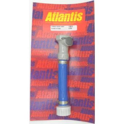 Rareelectrical - Female Quick Snap Replacement Adapter Hose Compatible With Pwc Jet Ski Flush Kit Sea-Doo Kawasaki