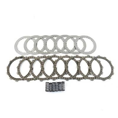 Rareelectrical - Clutch Friction Steel Plates Springs Kit Compatible With 2000-2001 Yamaha Yz250 Yz 250 249Cc