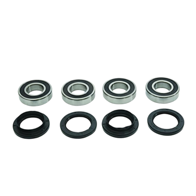 Rareelectrical - Rear Wheel Bearing Seal Kit Compatible With 2005-2013 Yamaha Rhino 450 660 700 450-700Cc