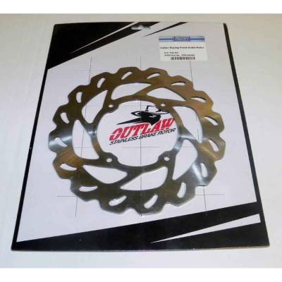 Rareelectrical - 220Mm Front Brake Disc Rotor Compatible With 2007-2025 Honda Crf150r Crf150rb Big Wheel 1996-2002