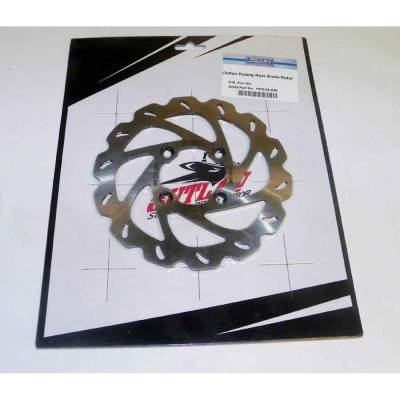 Rareelectrical - 160Mm Rear Brake Disc Rotor Compatible With 2004-2023 Ktm 65 Sx Sx Mini Xc 65 2017-2023 Husqvarna Tc