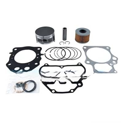 Rareelectrical - Piston Kit With Gaskets 87Mm +0.50Mm Over Compatible With 2009-2024 Honda Trx420 Rancher 420