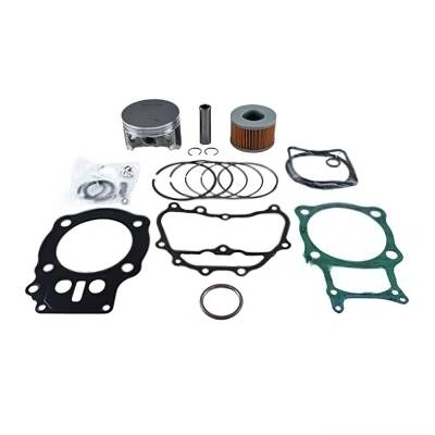 Rareelectrical - Top End Piston Kit 86Mm Bore +1.00Mm Over Compatible With 2004-2007 Honda Trx400fa / Trx400fga