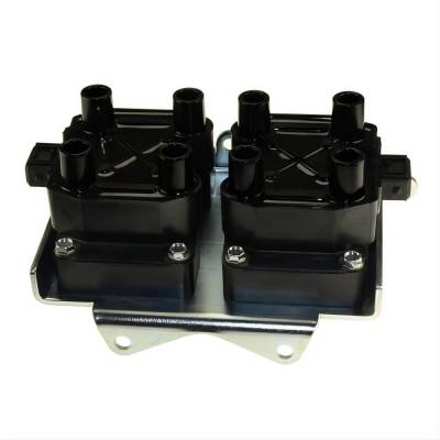 Rareelectrical - Ignition Coil Compatible With 1989-1999 Ferrari 348/F355/Mondial T 3.4L V8 Coil And Bracket Assembly