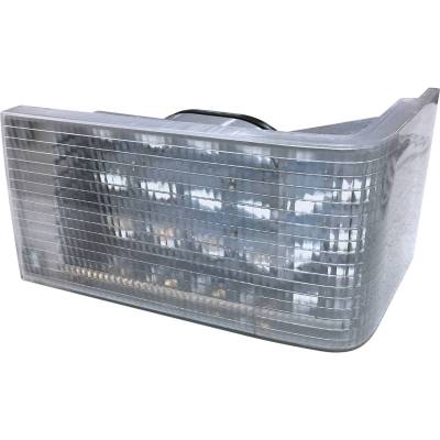 Rareelectrical - Case Ih Magnum Tractor Left Led Headlight 7000 Lumens 100W Spot Flood 12-24V Compatible With 8910