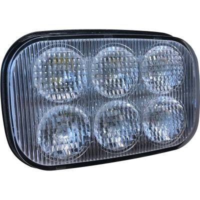 Rareelectrical - 30W 2100 Lumen Led Headlight Compatible With New Holland C227 C232 C234 C237 C238 C245 C327 C332