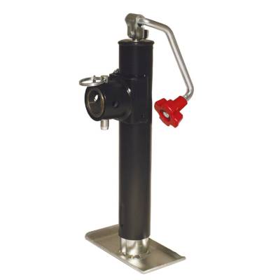 Rareelectrical - Trailer Jack Topwind Handle Compatible With Farm Equipment Utility Flatbed Cargo Trailers Weld-On