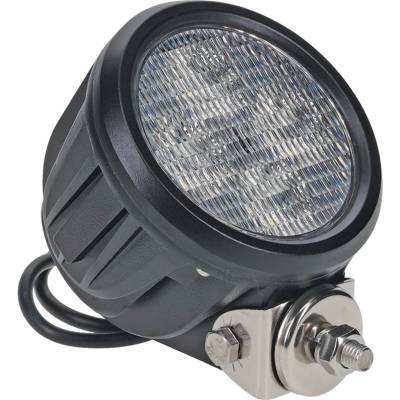 Rareelectrical - 5" Round Led Flood Beam Work Light Compatible With John Deere Case Ih Kubota Tractor Construction