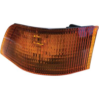 Rareelectrical - Led Corner Amber Warning Light Left Hand Plug And Play Compatible With Case Ih Mxm120 Mxm130 Mxm140