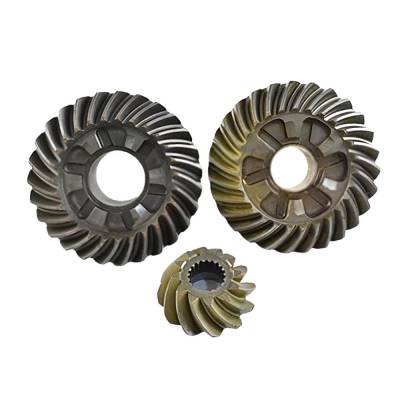 Rareelectrical - Gear Set Compatible With 1987-2010 Johnson Evinrude V4 100Hp 120Hp 125Hp 130Hp 140Hp 2-Stroke
