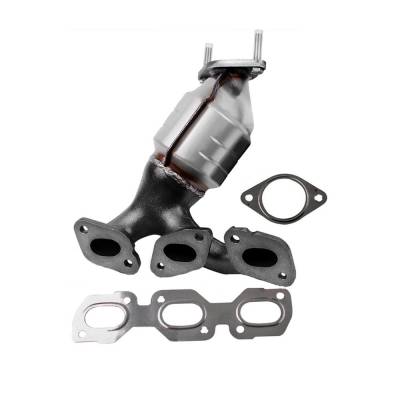 Rareelectrical - Front Right Direct-Fit Cat Converter Compatible With 2001-2008 Ford Mazda Escape 3.0L V6 Dohc 24V