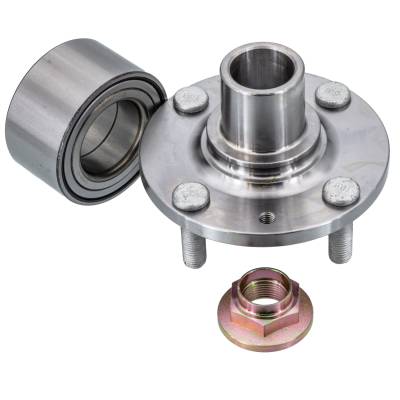 Rareelectrical - Rear Spindle Hub Assembly Compatible With 1990-1994 Mazda 323 1990-2005 Mazda Miata 1990-2003 Mazda