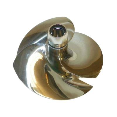 Rareelectrical - New 3-Blade Dynafly Jet Pump Impeller 15/22 Pitch 155Mm Compatible With 2009-2016 Yamaha Fzr Fzs