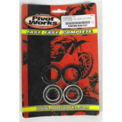 Rareelectrical - New Complete Front Wheel Bearing Kit Compatible With Kawasaki/Suzuki Kx125 Kx250 Kx250f Kx450f Kx500