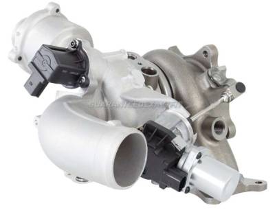 Rareelectrical - New Turbocharger Compatible With Audi A6 2.0L L4 By Part Numbers 06L145722n 06L145702r 06L145722nx