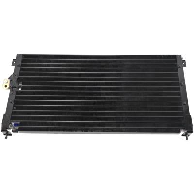 Rareelectrical - A/C Condenser Compatible With 1986-1989 Honda Accord 2.0L L4 Sohc Serpentine Flow Block Fitting