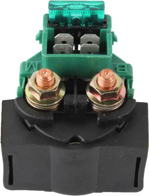 Rareelectrical - New Starter Solenoid Relay Assembly Compatible With 1988-2015 Kymco Kawasaki Motorcycle Atv Scooter