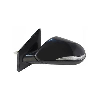 Rareelectrical - New Left Driver Power Heated Signal Door Mirror Compatible With 2015-2017 Hyundai Sonata 1.6L Turbo