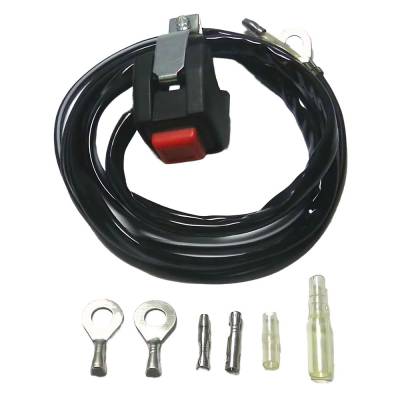 Rareelectrical - New Kill Switch Engine Stop Button Compatible With 1975-2025 Suzuki Rm Rmz Drz Dr Rmx 50-500Cc