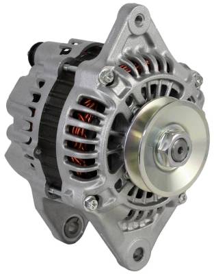 Rareelectrical - New Alternator 12 Volt 80 Amp Compatible With Kubota Equipment Diesel Engine Mitsubishi Internal