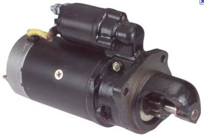 Rareelectrical - New 11-Tooth 24V 4Kw Dd Starter Motor Compatible With 1991-2007 Sisu Diesel Valmet Valtra 411 611