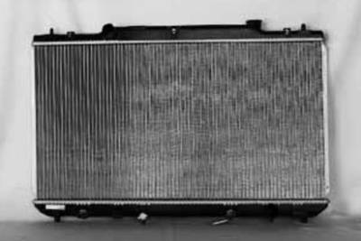 Rareelectrical - Radiator Assembly Compatible With 2002-2003 Toyota Solara 2.4L OEM 16400-0H050 164000H050