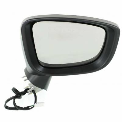 Rareelectrical - New Right Mirror Compatible With Mazda 3 I Sport S Touring I Touring Sport Gt Gs S I Sv Gx I Grand S