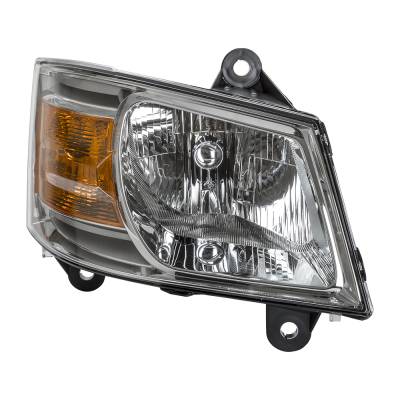Rareelectrical - New Right Passenger Halogen Headlight Assembly Compatible With 2008-2010 Dodge Grand Caravan Se Sxt