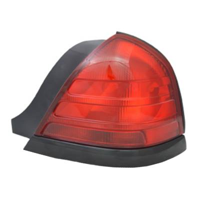 Rareelectrical - New Tail Light Passenger Right Compatible With 2000-2008 Ford Crown Victoria Base Lwb Lx Police