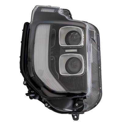 Rareelectrical - Halogen Headlight Assembly With Led Drl Compatible With 2020 Palisade Essential Preferred 3.8L V6