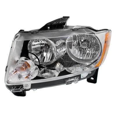 Rareelectrical - New Halogen Headlight Compatible With 2011-2013 Jeep Grand Cherokee Wk2 Laredo Limited Overland Left