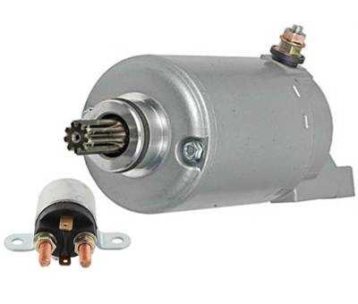Rareelectrical - New Starter With Relay Kit Compatible With 2004-2006 John Deere Buck 500 Trail Buck 500 4-Tec Rotax