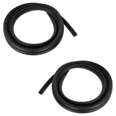 Rareelectrical - New Front Left And Front Right Glass Seal Compatible With Ford F-150 Xlt F-150 Fx2 2009-2014 By