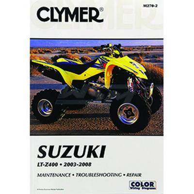 Rareelectrical - New Service Manual Compatible With Suzuki Lt-Z 400 Hp By M270-2