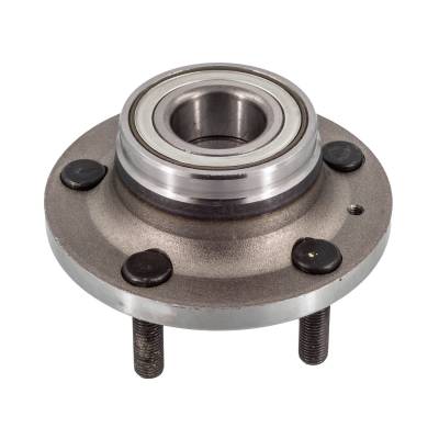 Rareelectrical - Rear Wheel Hub Assembly Compatible With Volvo 740 1988-1991 Volvo 760 1988-1990 5 Lug Non-Abs