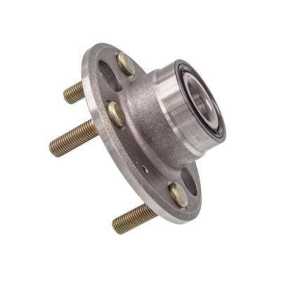 Rareelectrical - Rear Hub Bearing Assembly Compatible With 1986-1989 Acura Integra 4-Lug Without Abs 513050 Bolt-On