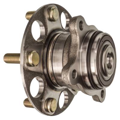 Rareelectrical - Rear Hub Bearing Assembly Compatible With 2006-2011 Honda Civic 5-Lug Abs 512256 Bolt-On Direct Fit
